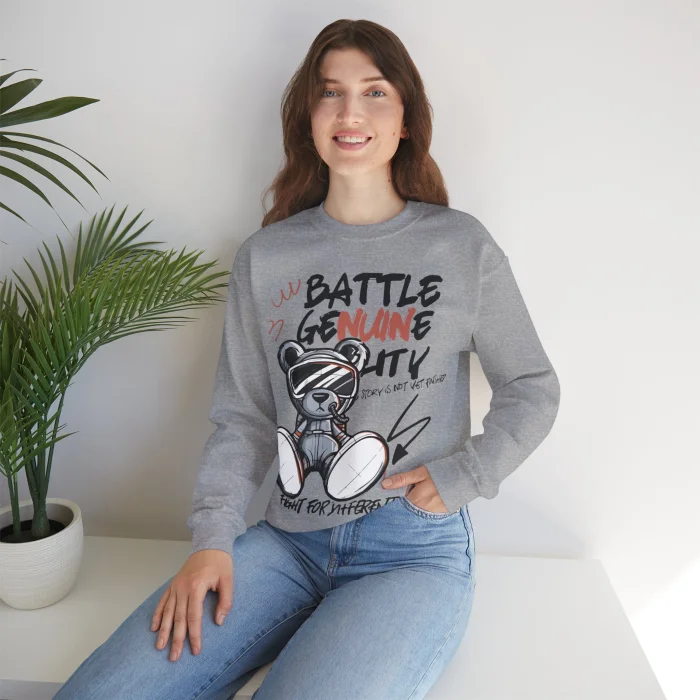 Bluza z nadrukiem Battle Genuine